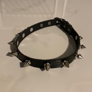 Studded Choker punk collar